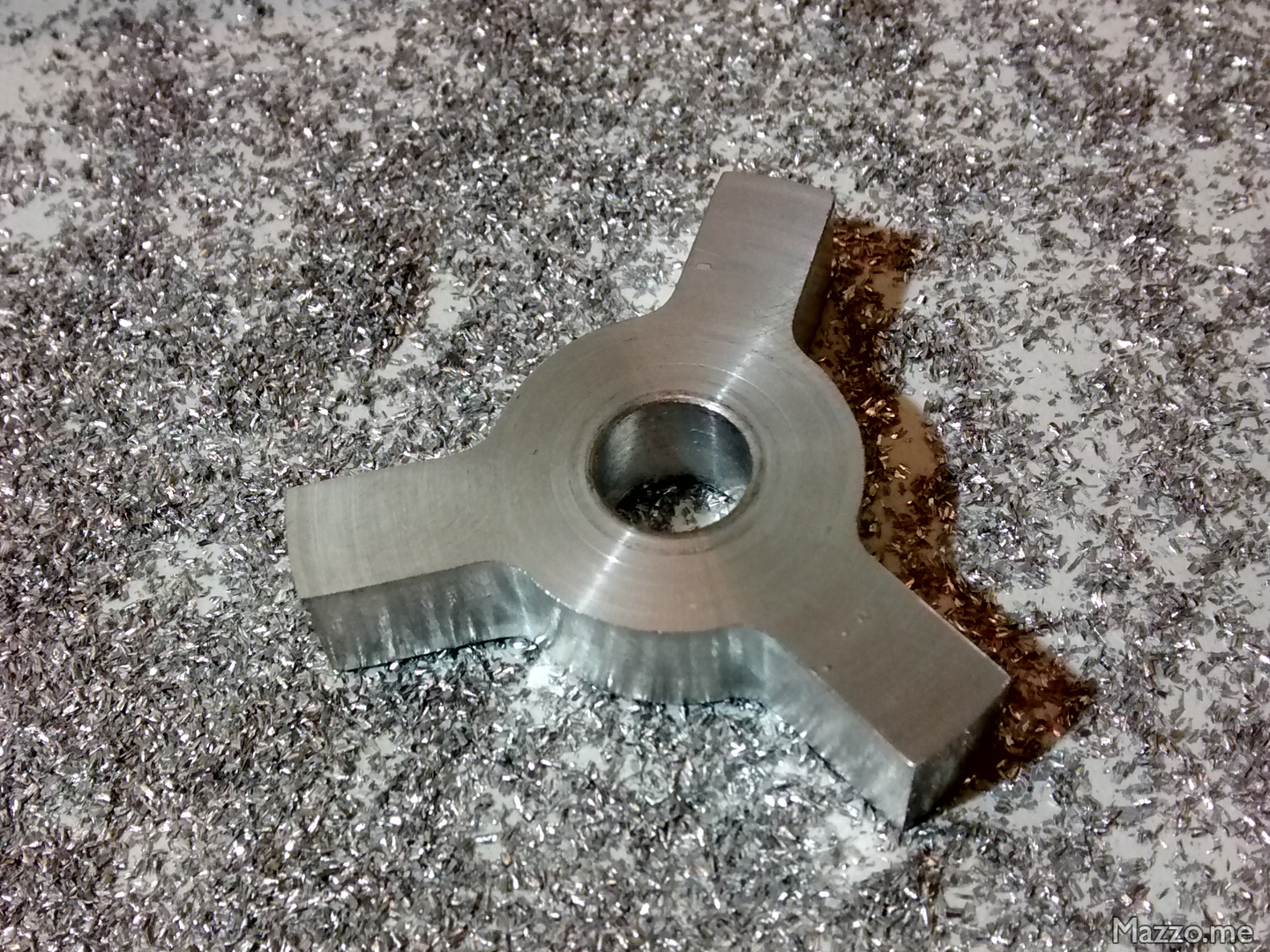 Trochoidal milling aluminum with MPCNC Mazzo.me