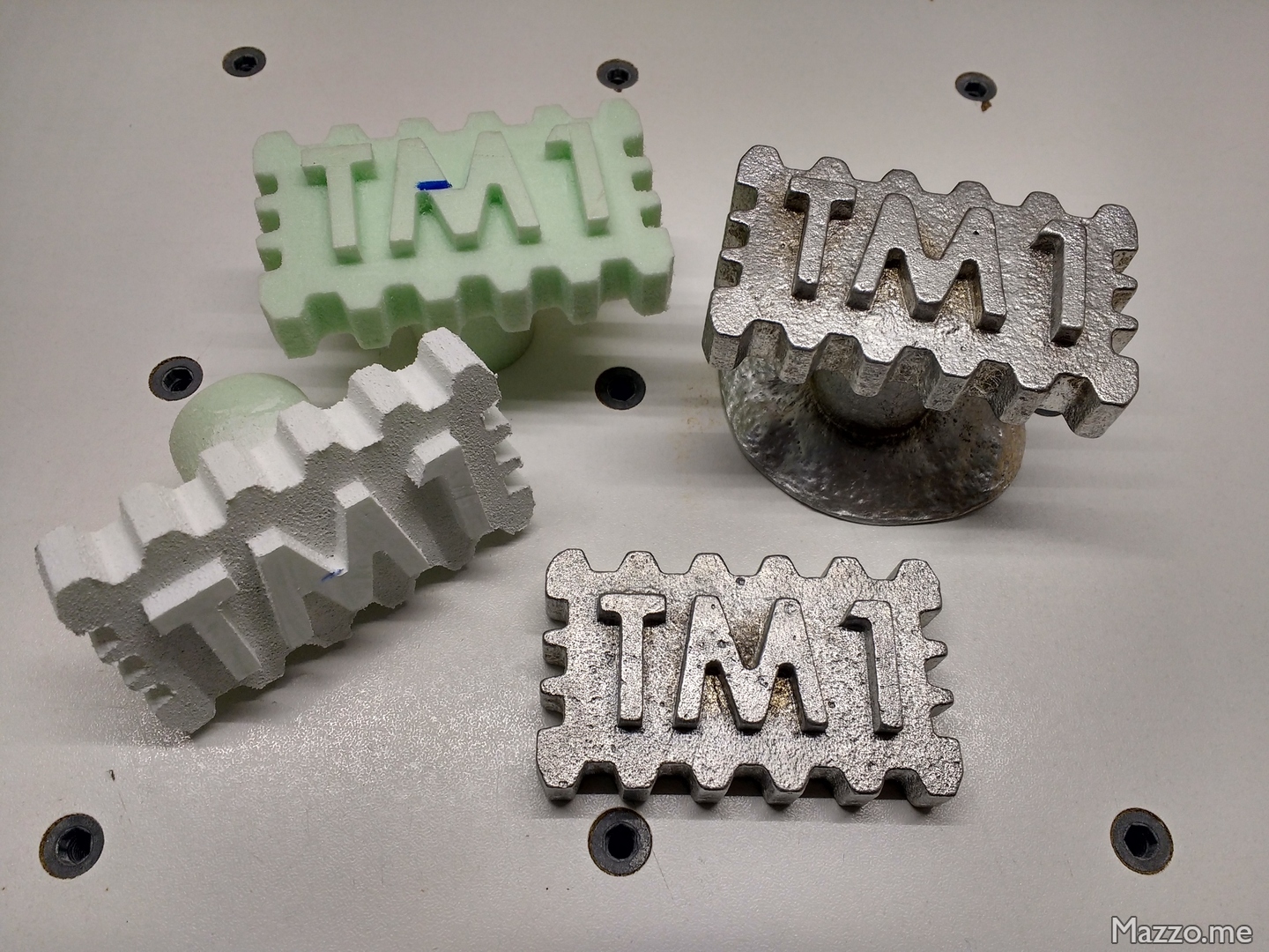 Colata alluminio in Lost Foam