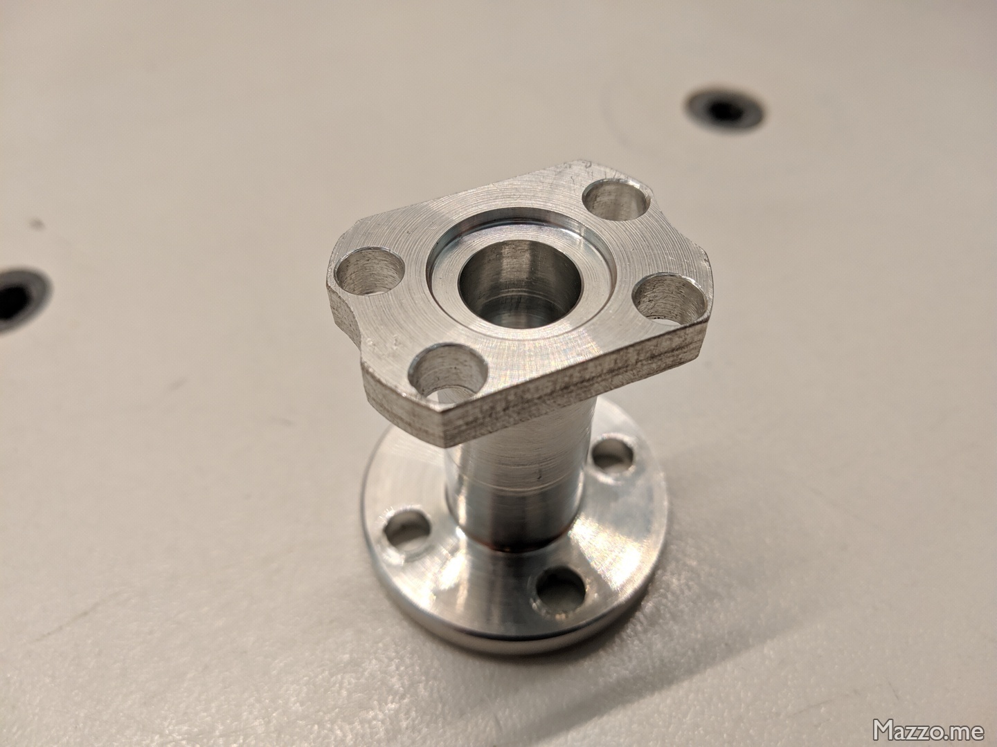 Fresatura flangia con MPCNC