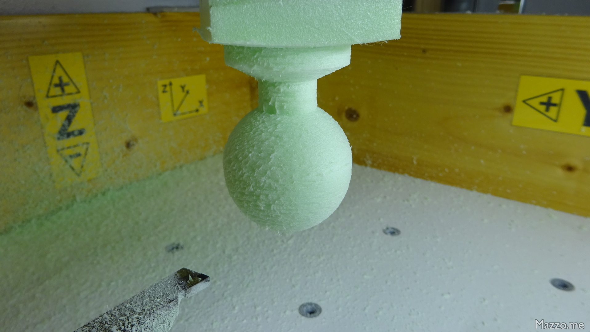 Tornitura con MPCNC e colata alluminio in lost foam