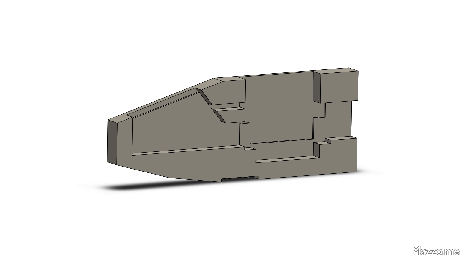 Modello CAD interno fusoliera. Modello CAD interno fusoliera