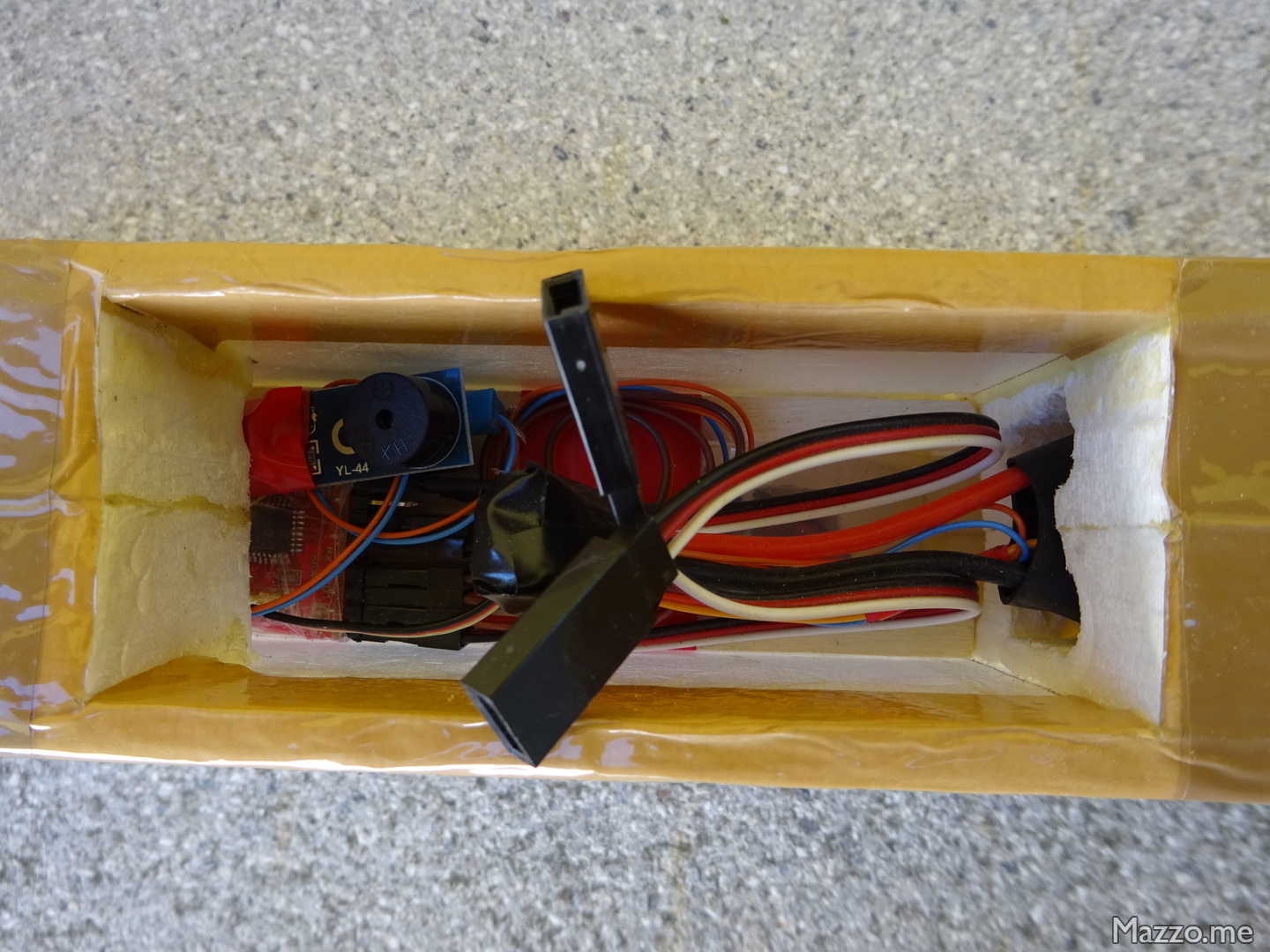 Vano elettronica. Vano elettronica