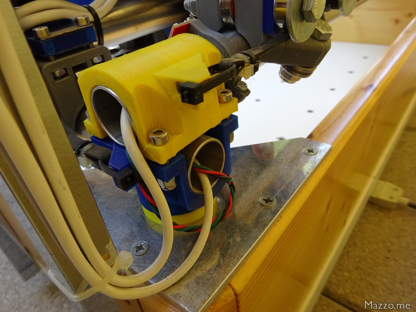 Uscita cavi dal telaio