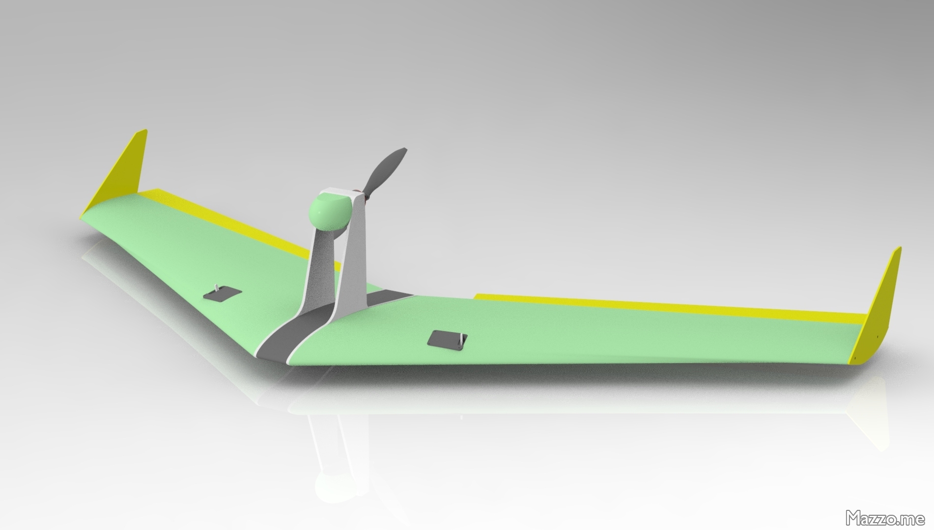 Render modello 3d
