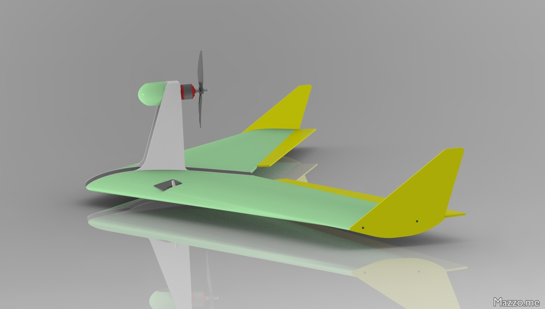 Render modello 3d