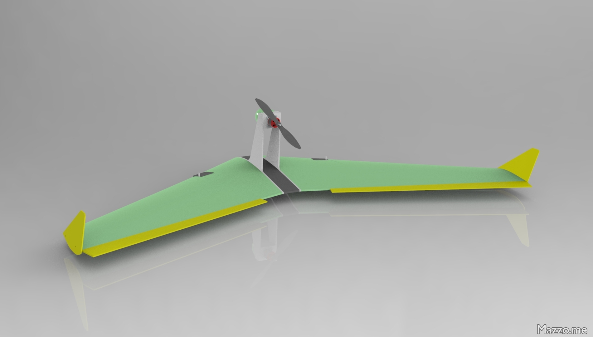 Render modello 3d
